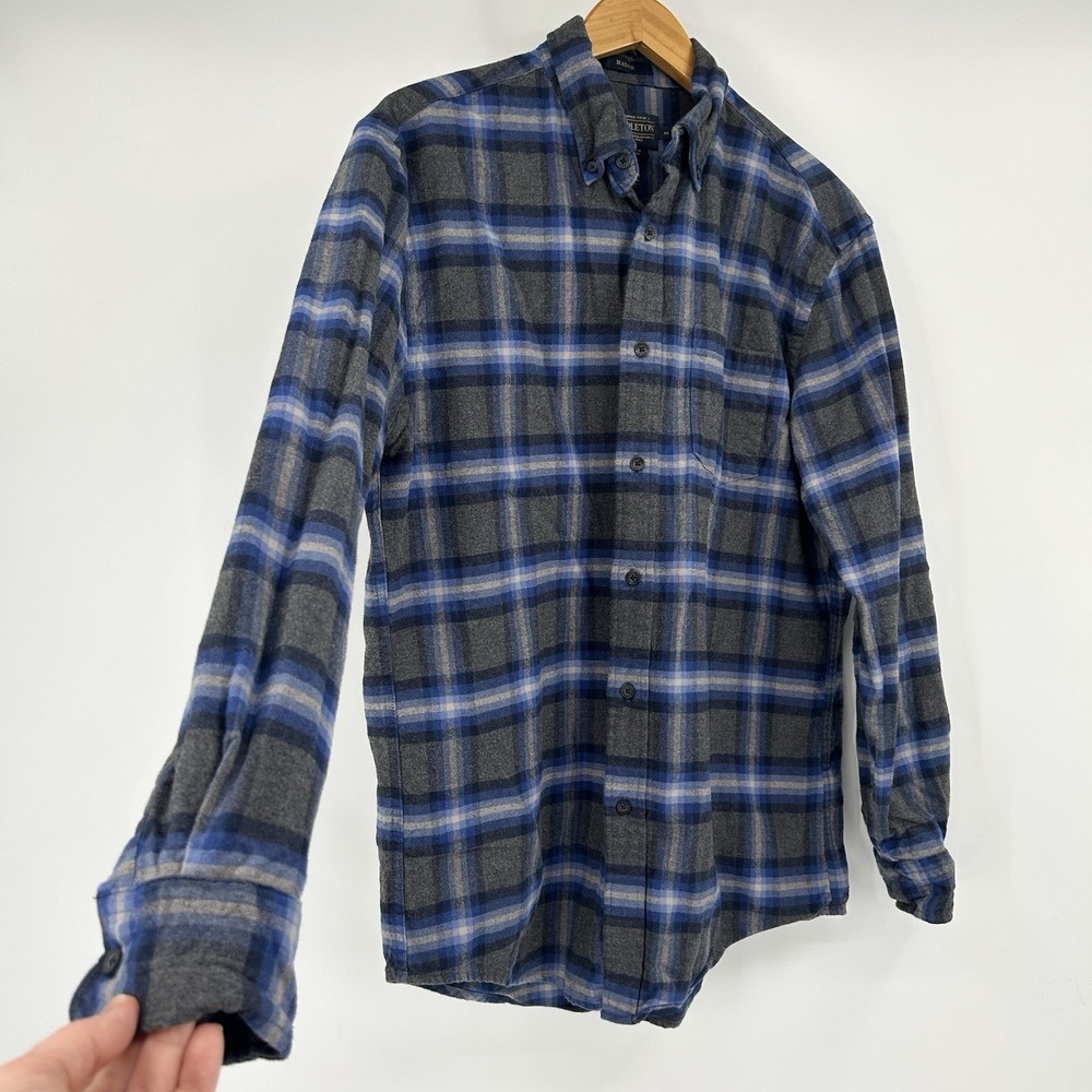 Pendleton Mason Flannel Shirt Mens M Outdoors Heritage Cabin Cottage 100% Cotton